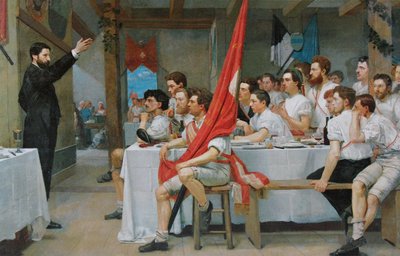 The Turner Banquet by Ferdinand Hodler